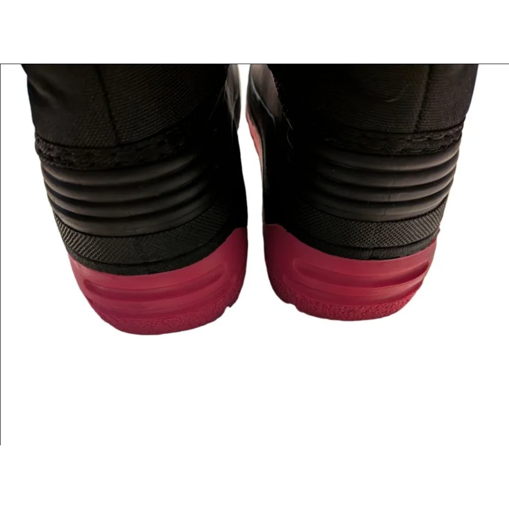 Girls America's Suppliers Rain & Snow Boots 7.5 (Toddler Girl) Black Pink